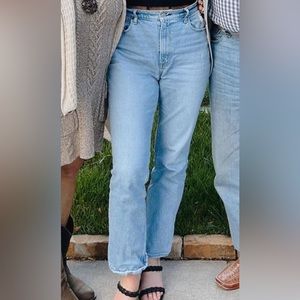 Abercrombie Curve Love Jean ultra high rise